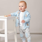 Caramelo Sky Boys Three Piece Bear Leisure Set | Casa Childrenswear