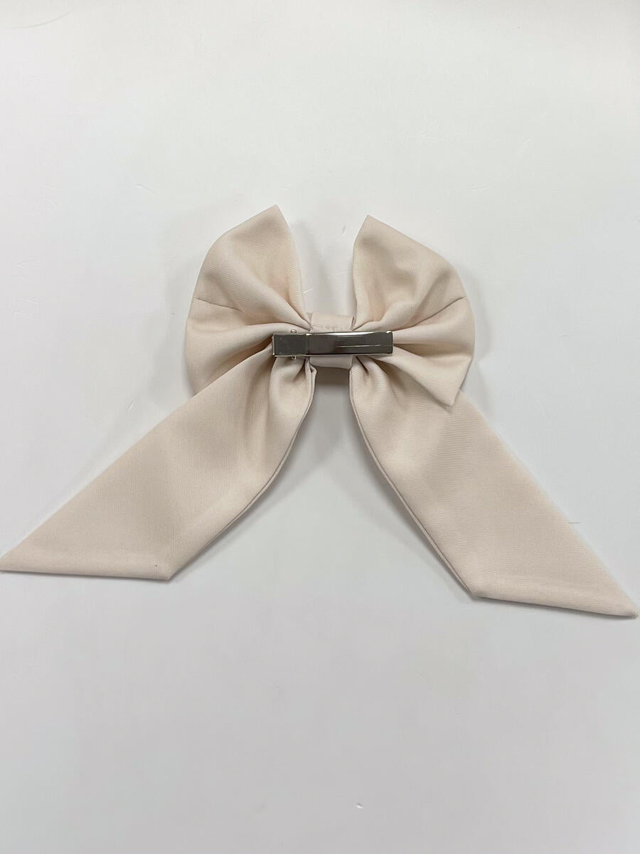 Caramelo Mink Diamonte Hair Bow | Casa Childrenswear