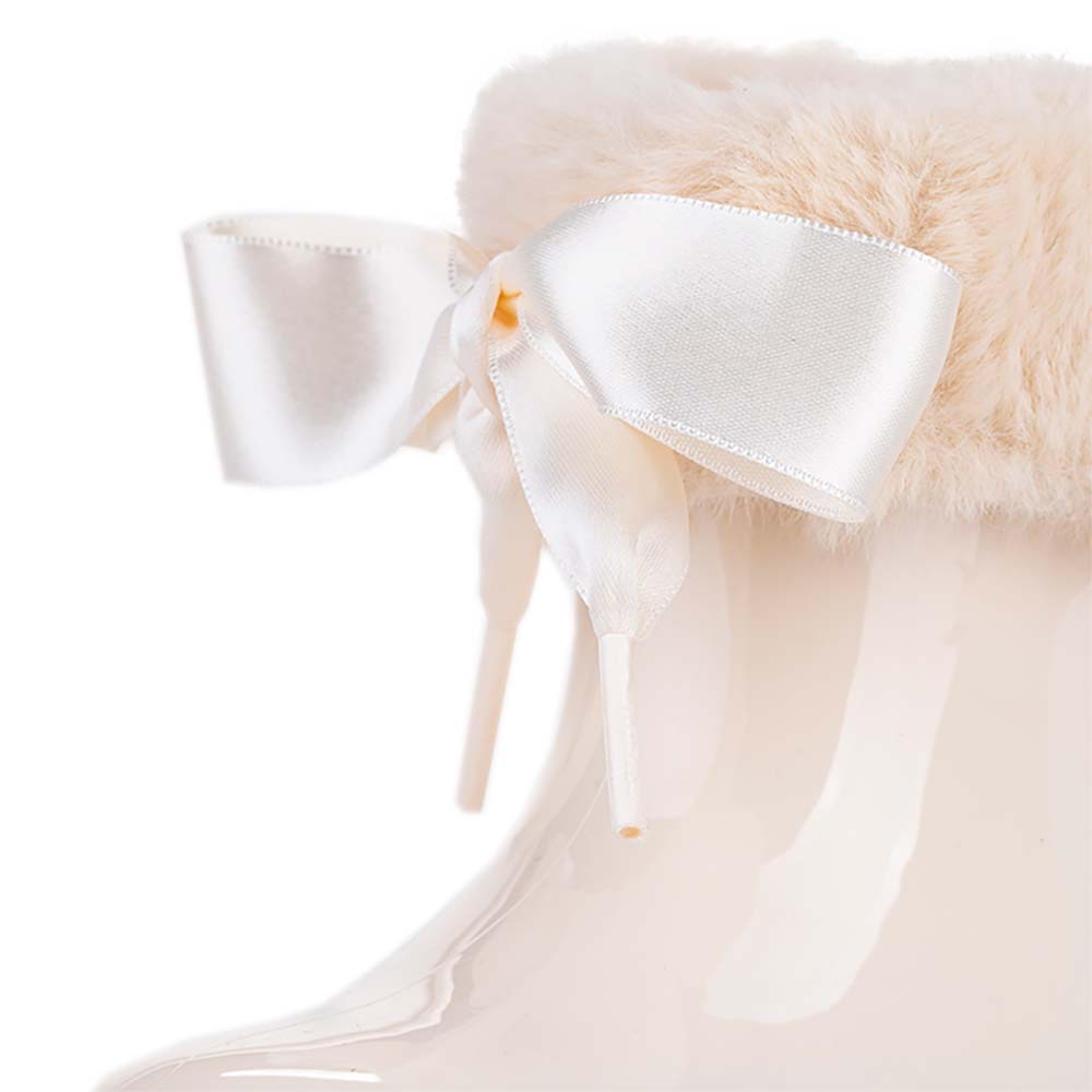 Igor Bimbi Cream Soft Low Boot with Bow | Casa Childrenswear