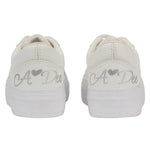A Dee Patty White Platform Trainer | Casa Childrenswear
