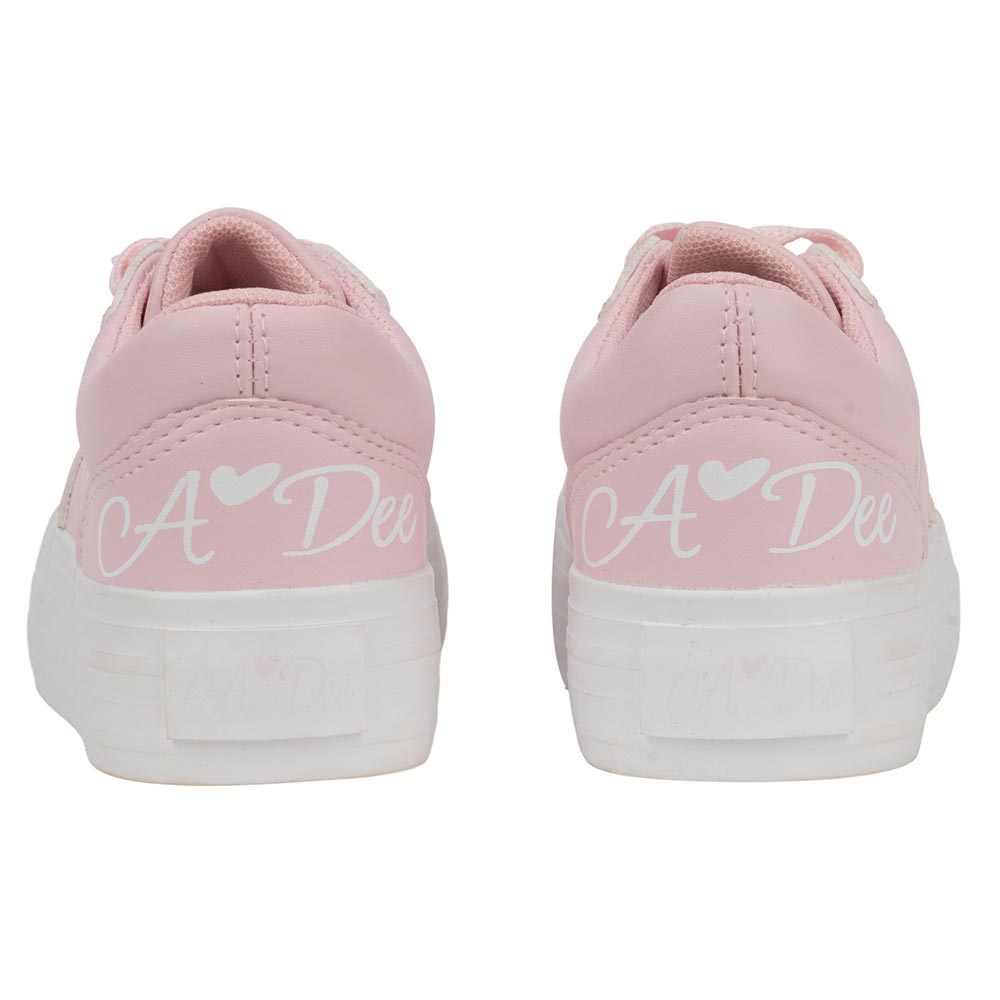 A Dee Patty Pink Platform Trainer | Casa Childrenswear