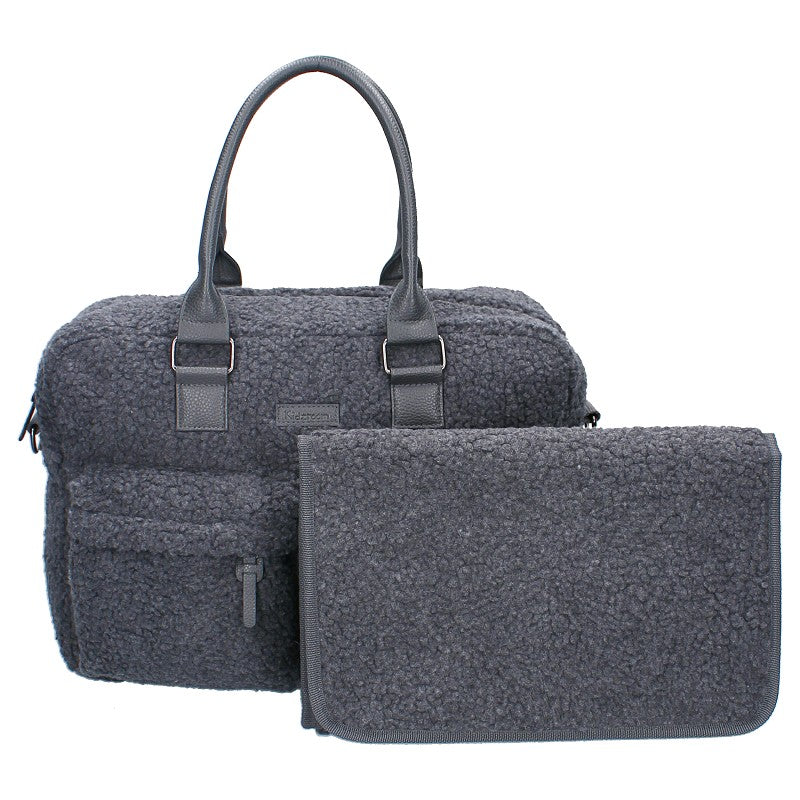 Kidzroom Vienne Hello Little One Grey Changing Bag | Casa Childrenswear