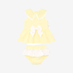 Caramelo Girls Lemon Sailor Dress and Pant Set | Casa Childrenswear