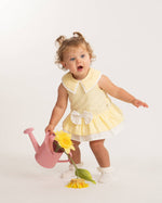 Caramelo Girls Lemon Sailor Dress and Pant Set | Casa Childrenswear