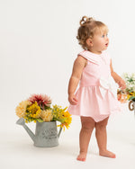 Caramelo Girls Pink Sailor Dress and Pant Set | Casa Childrenswear