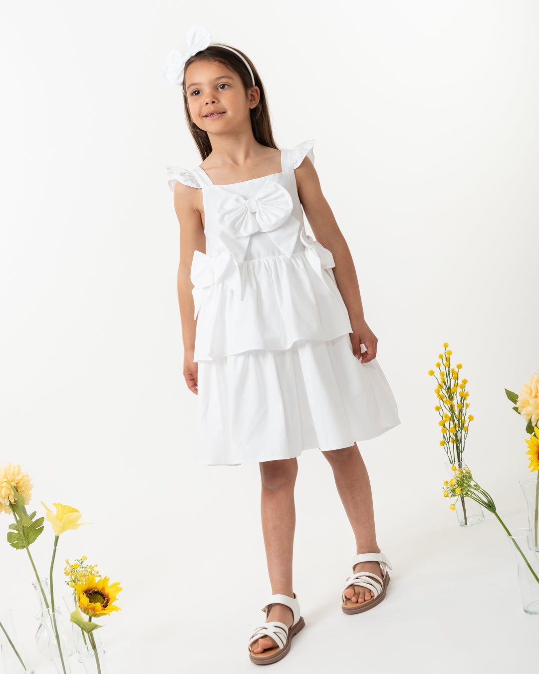 Caramelo White Easter Capsule Dress | Casa Childrenswear