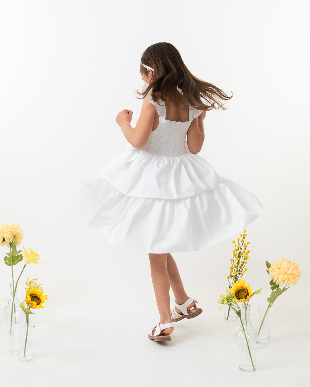 Caramelo White Easter Capsule Dress | Casa Childrenswear