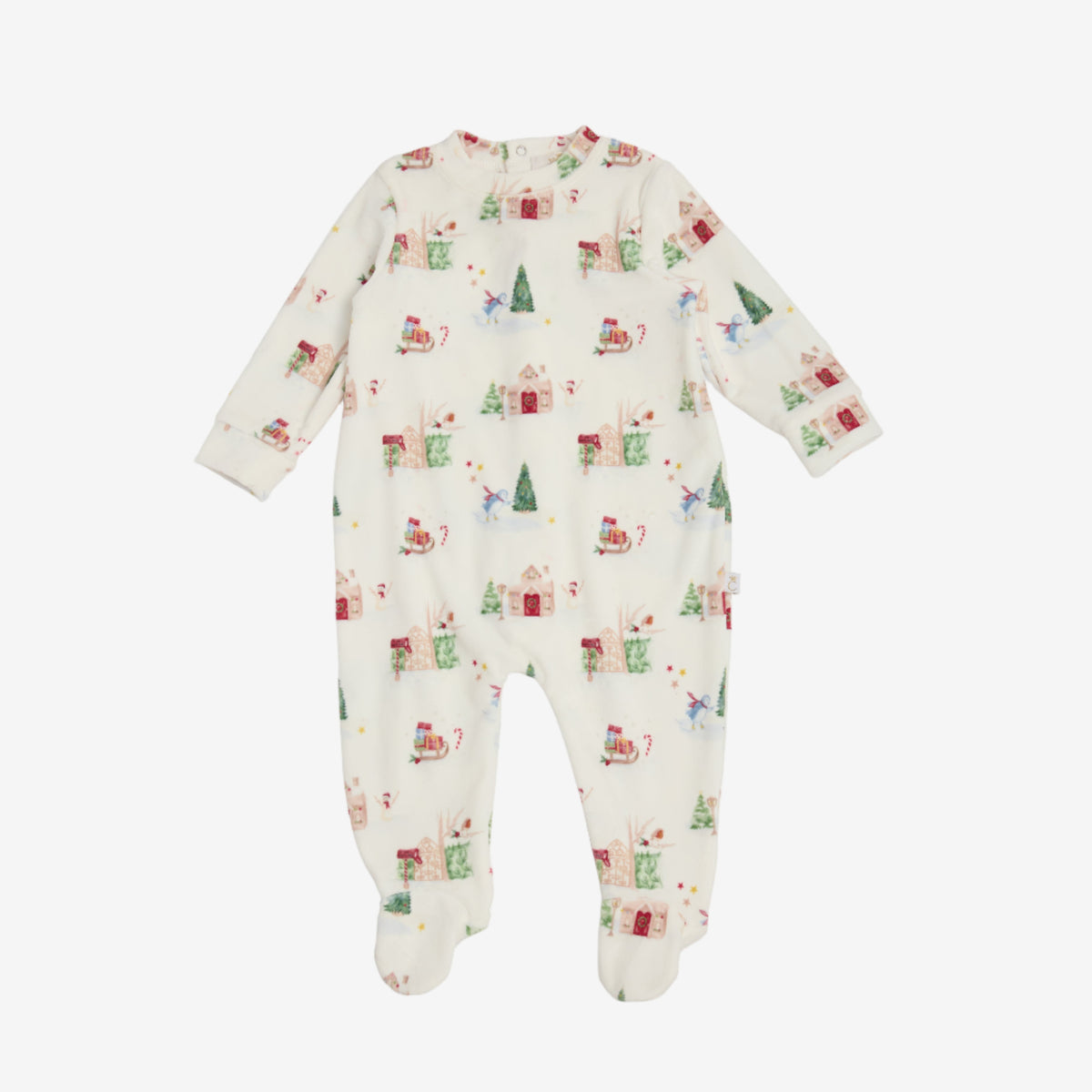 Caramelo Baby Boys Xmas Sleepsuit | Casa Childrenswear