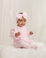 Caramelo Baby Girls Pink Frill Babygrow | Casa Childrenswear