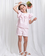 Caramelo Pink Summer Fete Short Set | Casa Childrenswear