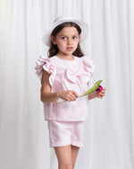 Caramelo Pink Summer Fete Short Set | Casa Childrenswear