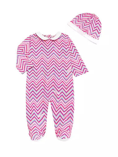 Missoni Baby Zigzap Set in Fucsia | Casa Childrenswear