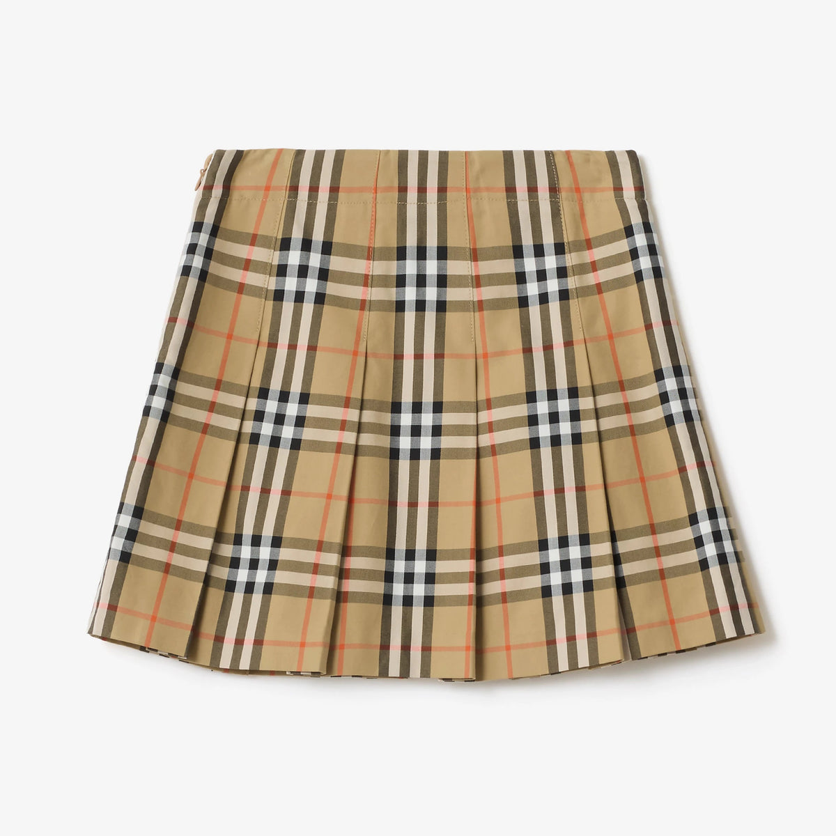 Burberry Girls Cotton Check Skirt | Casa Childrenswear