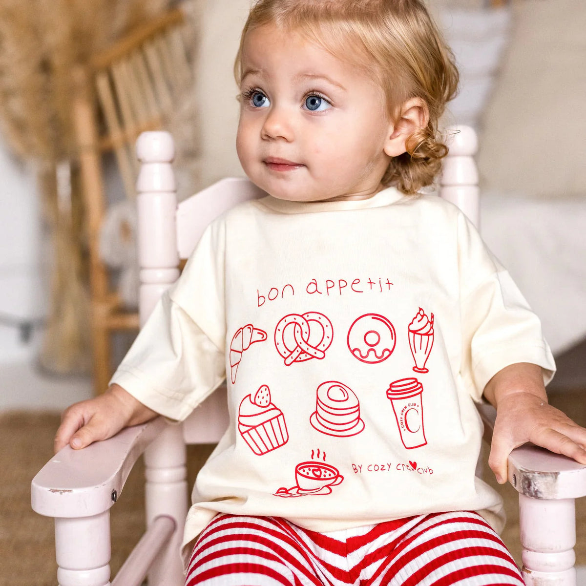 Cozy Crew Club Bon Appetite Tee | Casa Childrenswear