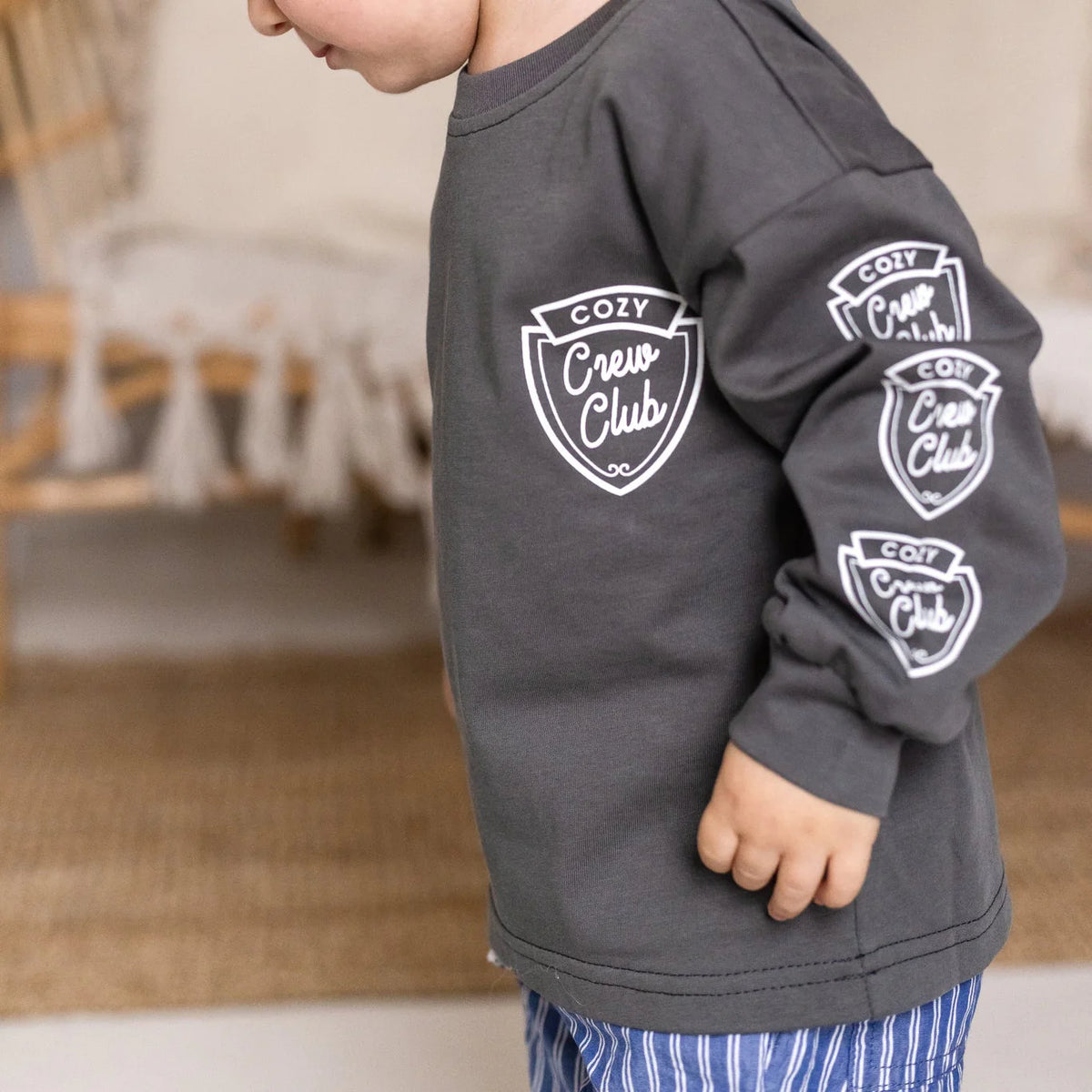 The Beverly Hills Cozy Long Sleeve Tee | Casa Childrenswear