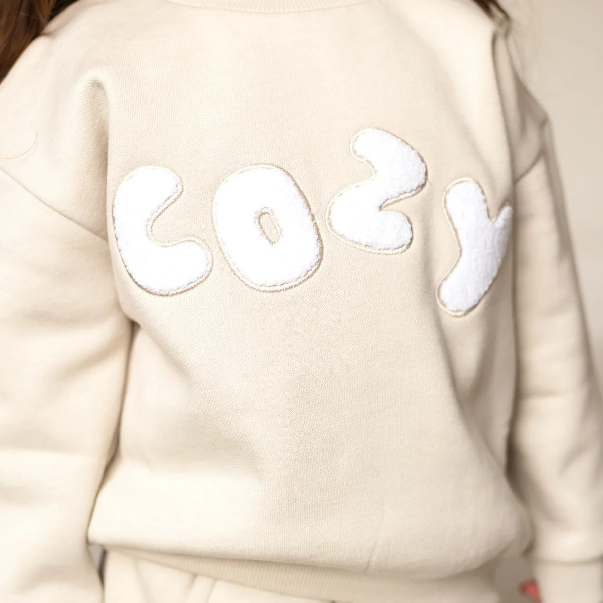 COZY Little Lounger Stone Tracksuit | Casa Childrenswear