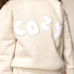 COZY Little Lounger Stone Tracksuit | Casa Childrenswear