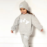 COZY Little Lounger Marl Grey Tracksuit | Casa Childrenswear