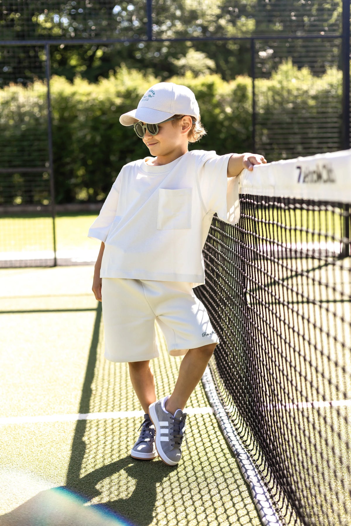 Cozy Crew Resort Club Shorts - Ash Grey