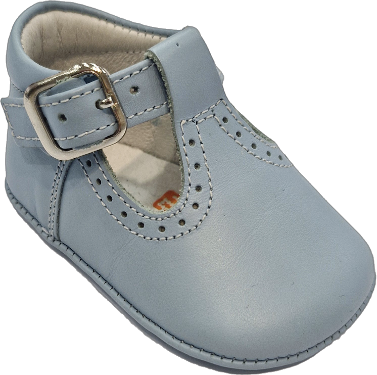 Andanines Sky Matt T-Bar Soft Sole | Casa Childrenswear