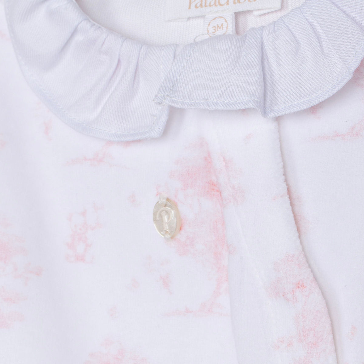 Patachou Baby Girls Pink Printed Babygrow | Casa Childrenswear