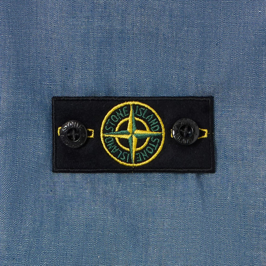 Stone Island Blue Overshirt | Casa Childrenswear