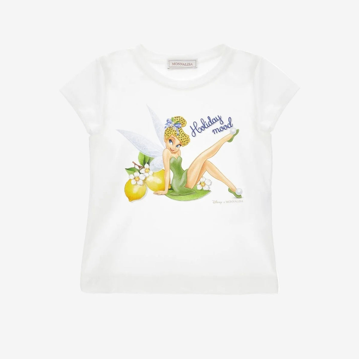 Monnalisa Girls Tinkerbell Print T-Shirt | Casa Childrenswear