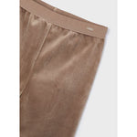 Mayoral Camel Basic Velvet Leggings | Casa Childrenswear