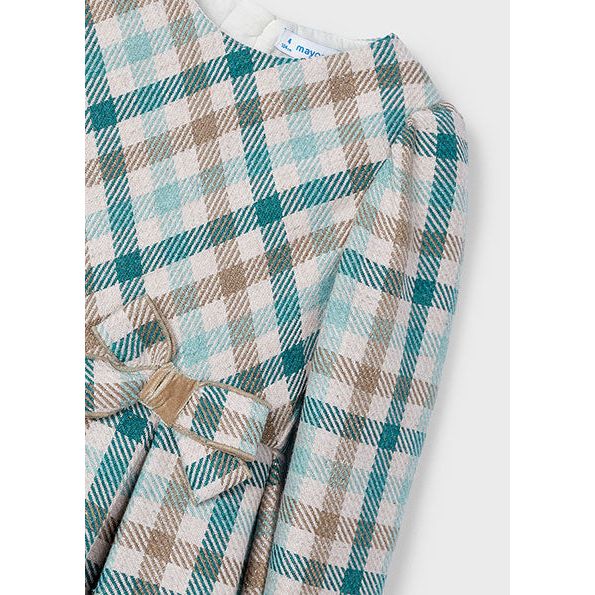 Mayoral Jade Plaid Dress | Casa Childrenswear