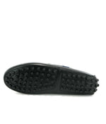 Atlanta Mocassins Athletes Black Smooth Leather | Casa Childrenswear