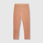 Mayoral Pink Velvet Leggings | Casa Childrenswear