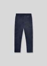Mayoral Navy Velvet Leggings | Casa Childrenswear