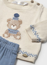 Mayoral Trouser & Teddy Sweater Set | Casa Childrenswear