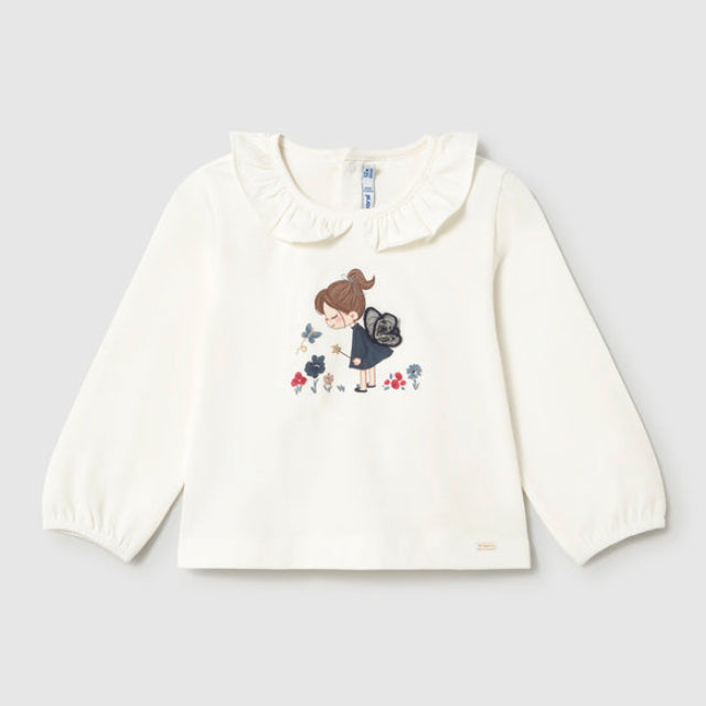 Mayoral Navy Fairy T-Shirt | Casa Childrenswear