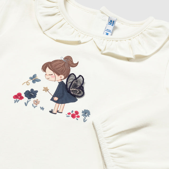 Mayoral Navy Fairy T-Shirt | Casa Childrenswear