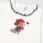 Mayoral White Teddy T-Shirt | Casa Childrenswear