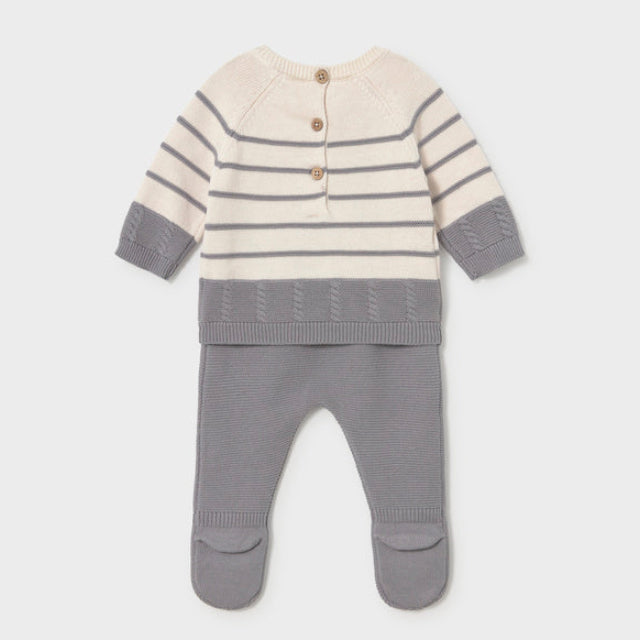 Mayoral Baby Boys Grey Leg Warmer Set | Casa Childrenswear