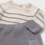 Mayoral Baby Boys Grey Leg Warmer Set | Casa Childrenswear