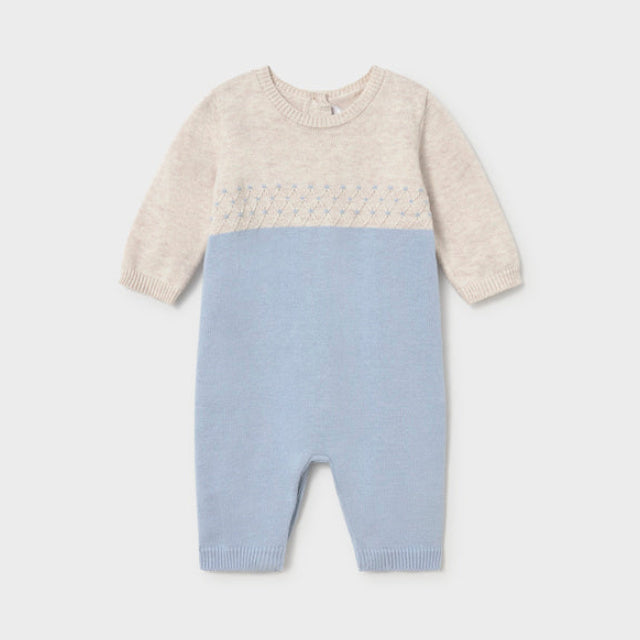 Mayoral Baby Boys Blue Romper | Casa Childrenswear