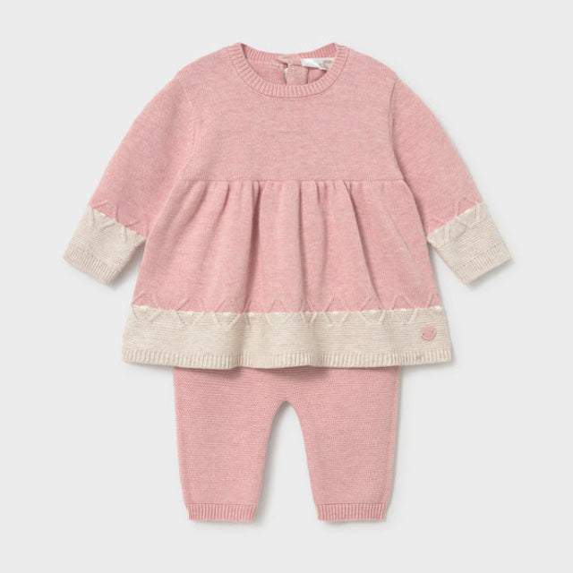 Mayoral Baby Girls Pink Leg Warmer Set | Casa Childrenswear