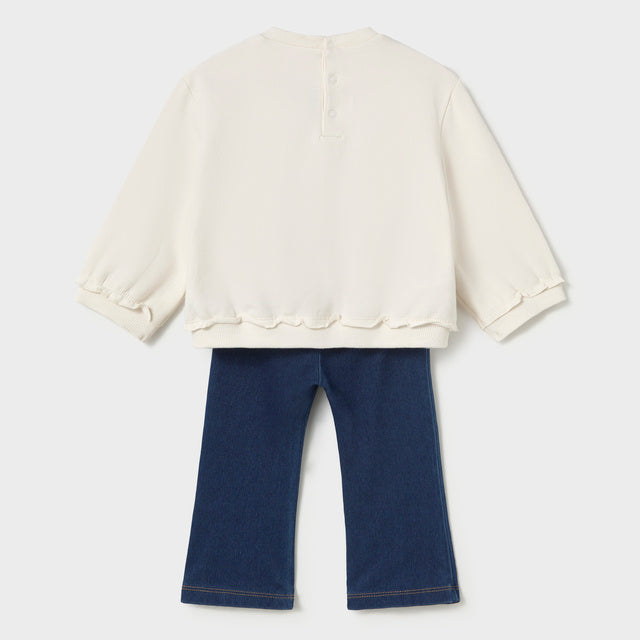 Navy Pullover and Leggings Set