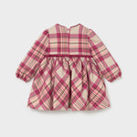 Mayoral Pink Plaid Check Dress | Casa Childrenswear