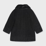 Black Faux Fur Coat