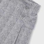 Mayoral Grey Flower Print Skirt | Casa Childrenswear
