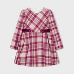 Mayoral Pink Plaid Dress | Casa Childrenswear