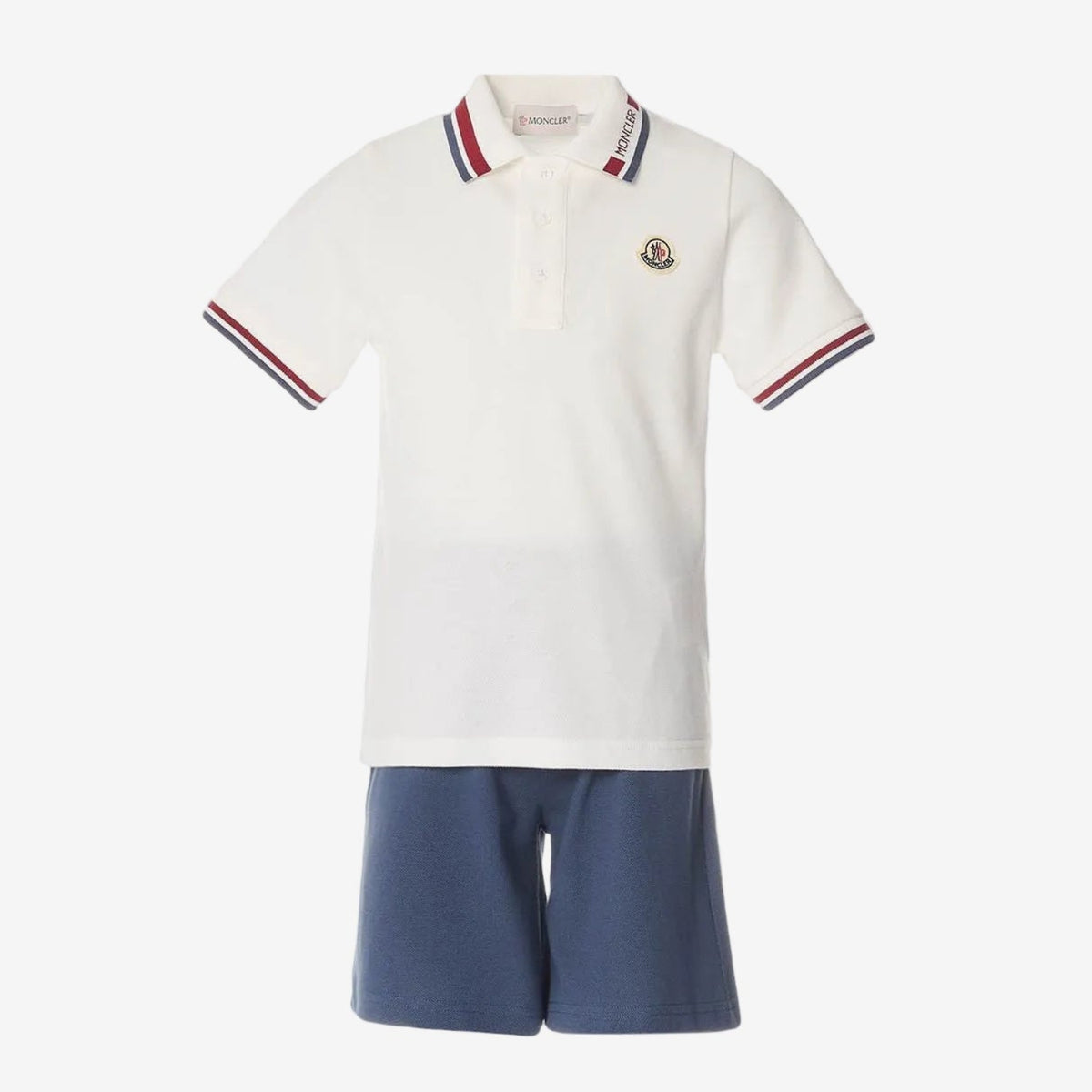 Moncler Enfant Boys Polo and Short Set | Casa Childrenswear