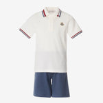 Moncler Enfant Boys Polo and Short Set | Casa Childrenswear