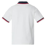 Moncler Enfant Boys White Polo Shirt | Casa Childrenswear