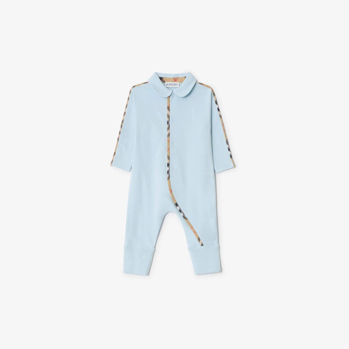 Blue Cotton Babygrow Gift Set
