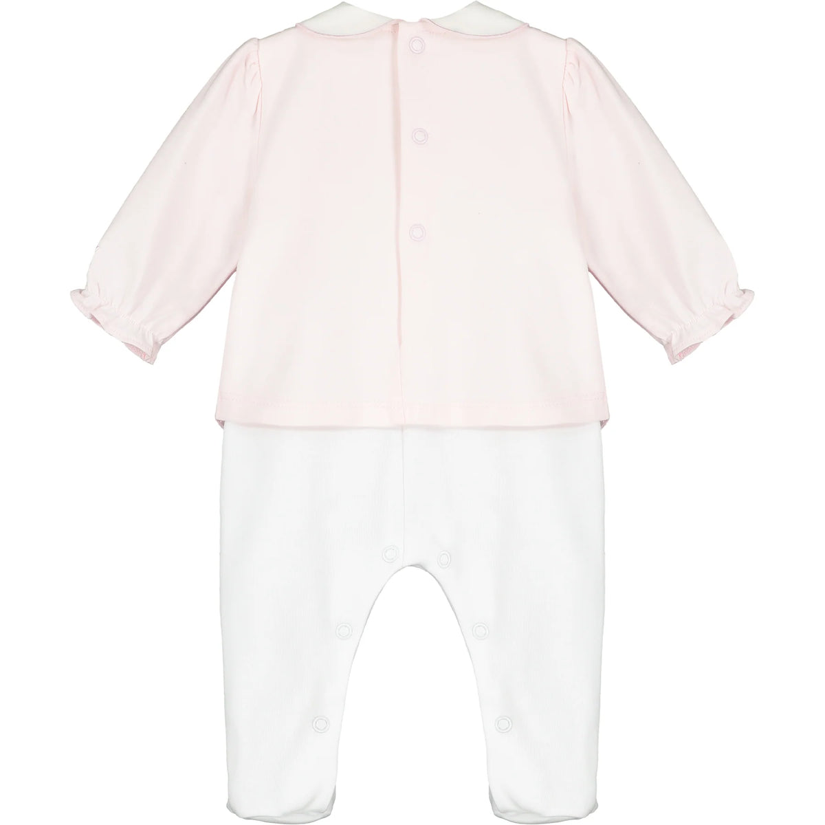 Betty Baby Girls Babygrow & Hairband - Pale Pink